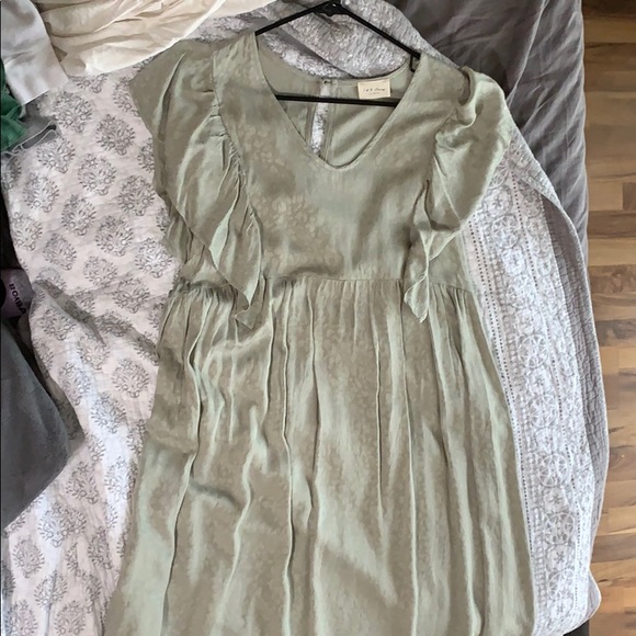 143 Story by Line Up Sage Leopard Dress - Picture 2 of 8